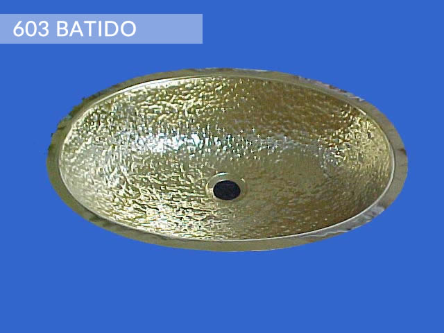 Piletas para Baño Bajomesada de Bronce 603